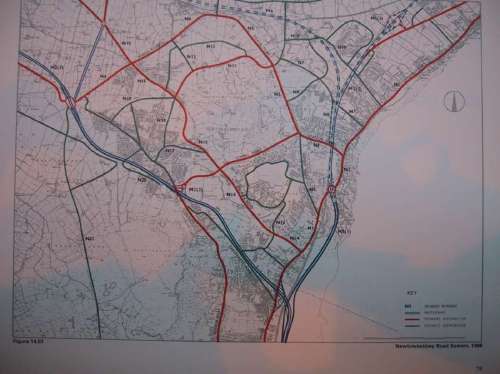 1969 Transportation Plan - Newtownabbey
